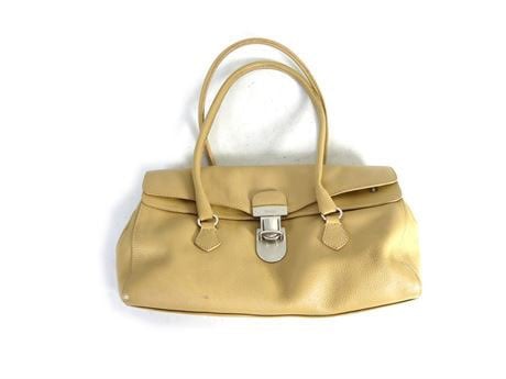 PRADA leather satchel bag
