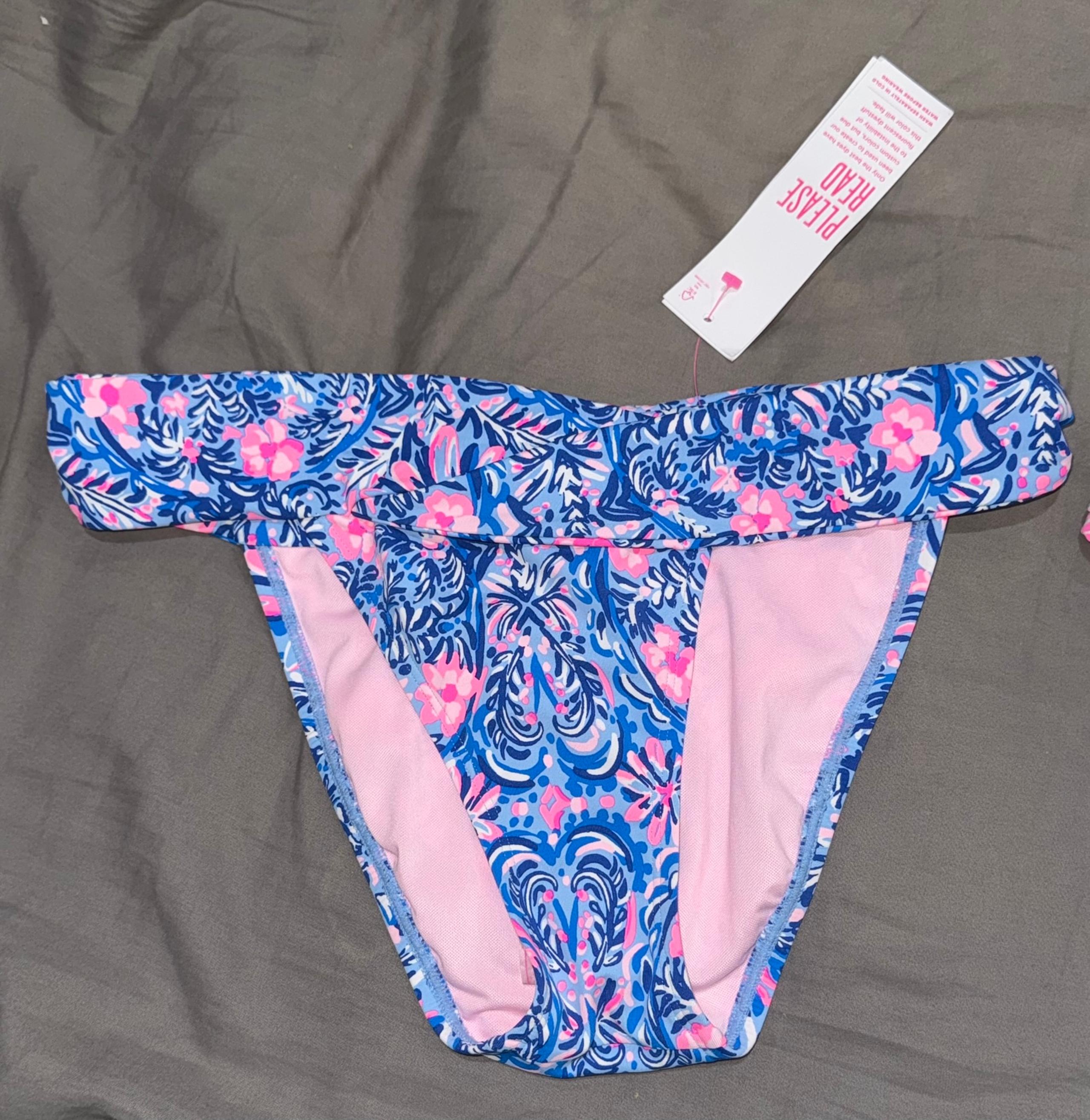 Trey Bottom in Blue Peri Takin it Easy, size 6, NWT