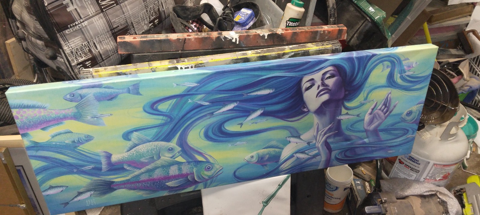 Vasilisa Romanenkos Aquatic III Canvas