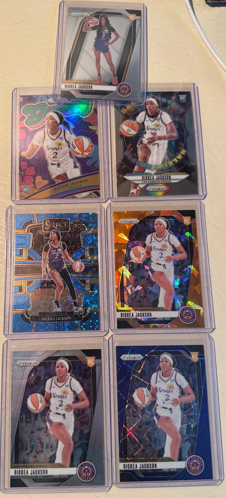 Rickea Jackson RC lot