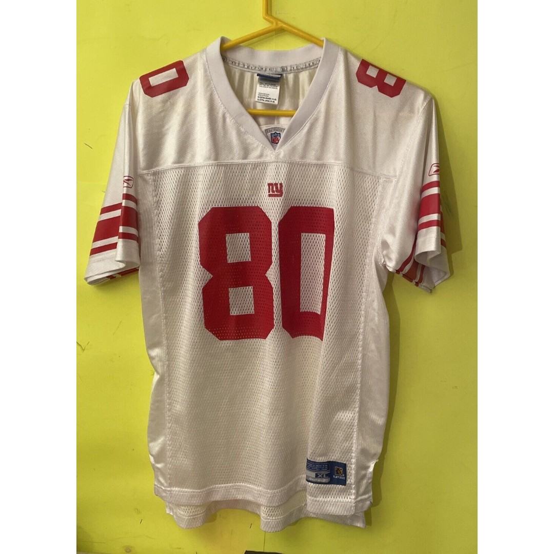 Authentic Jeremy Shockey #80 New York Giants Vintage NFL Football Jersey Eli NY