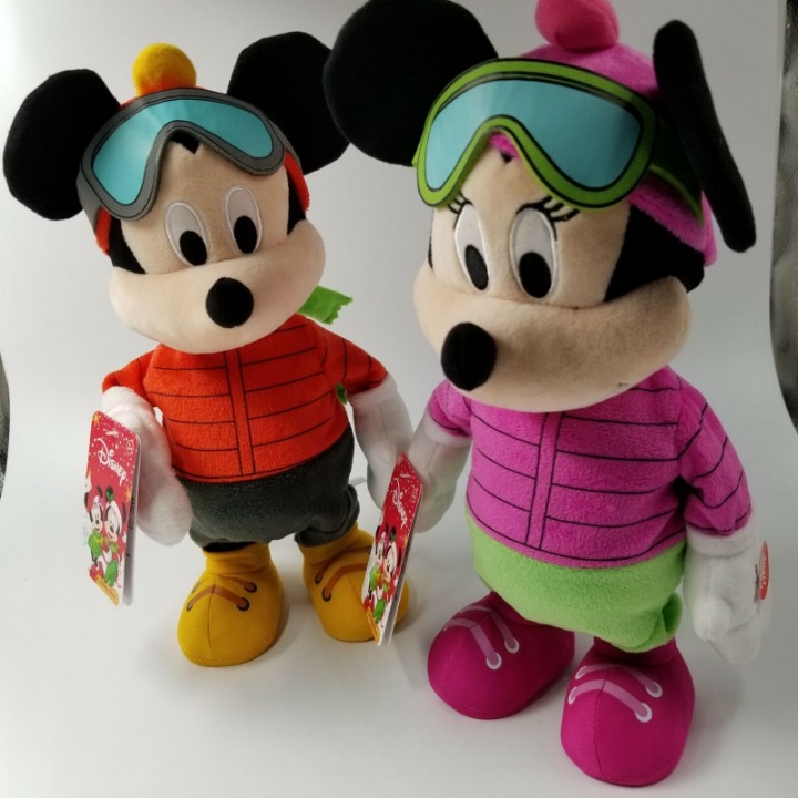 Just Play Disney Minnie Mickey Mouse Ski