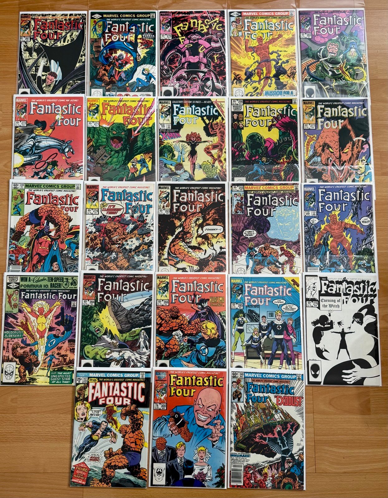 FANTASTIC FOUR-43 Book Lot
