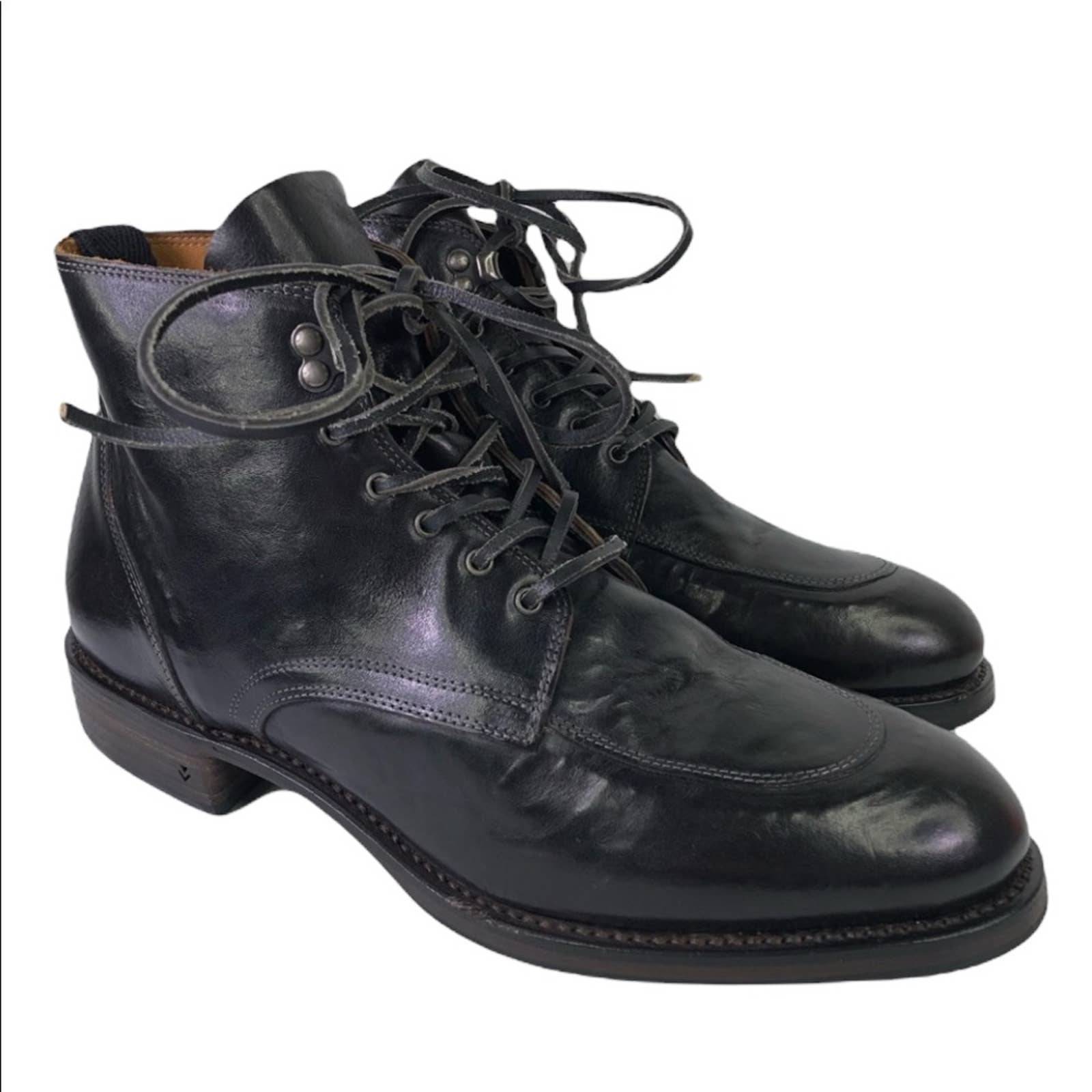 798 John Varvatos Folsom Lace Boot size 9.5 42.5 Italy