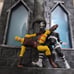 Marvel legends DC Multiverse hanging diorama