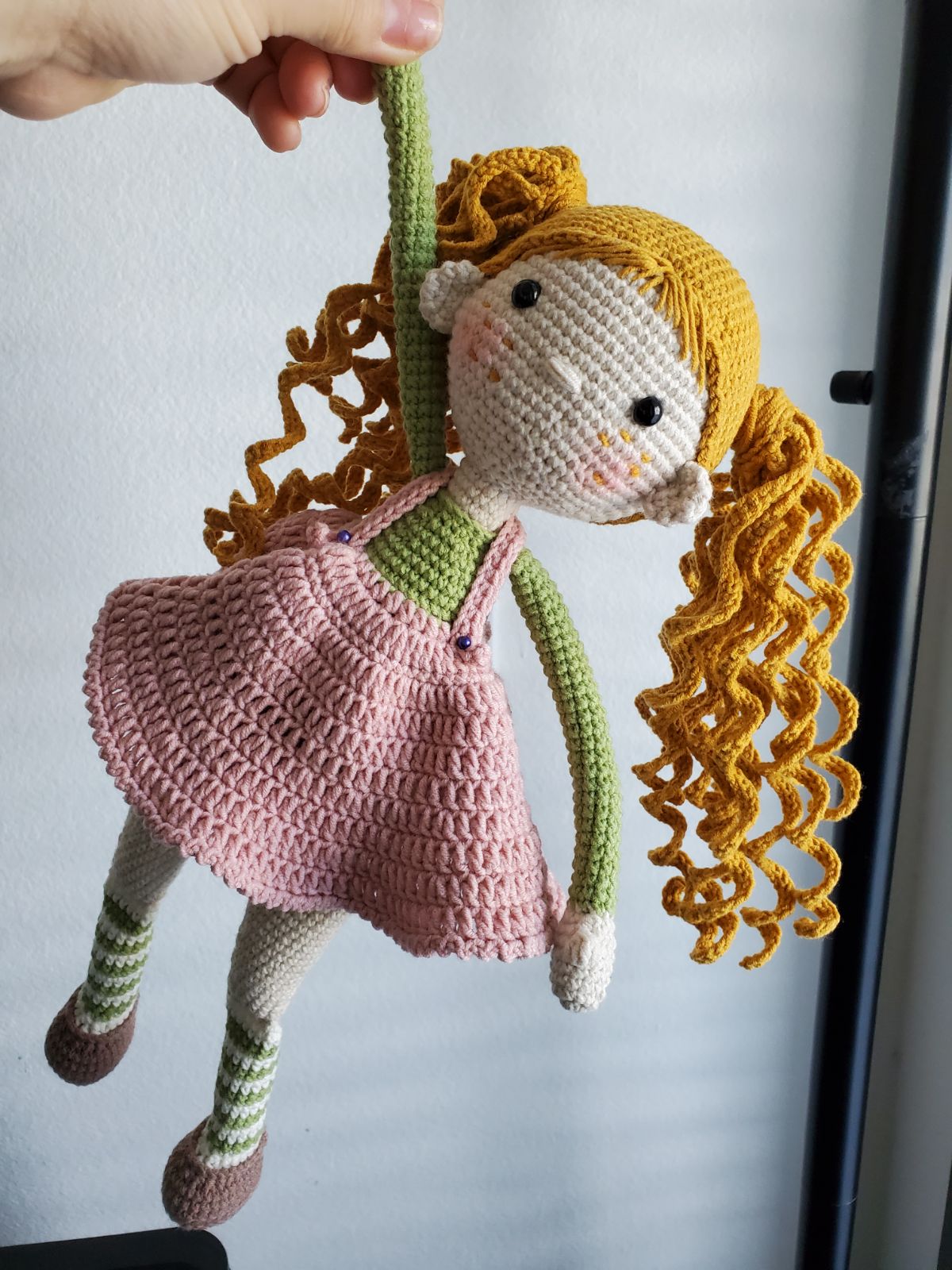 Crochet amigurumi doll