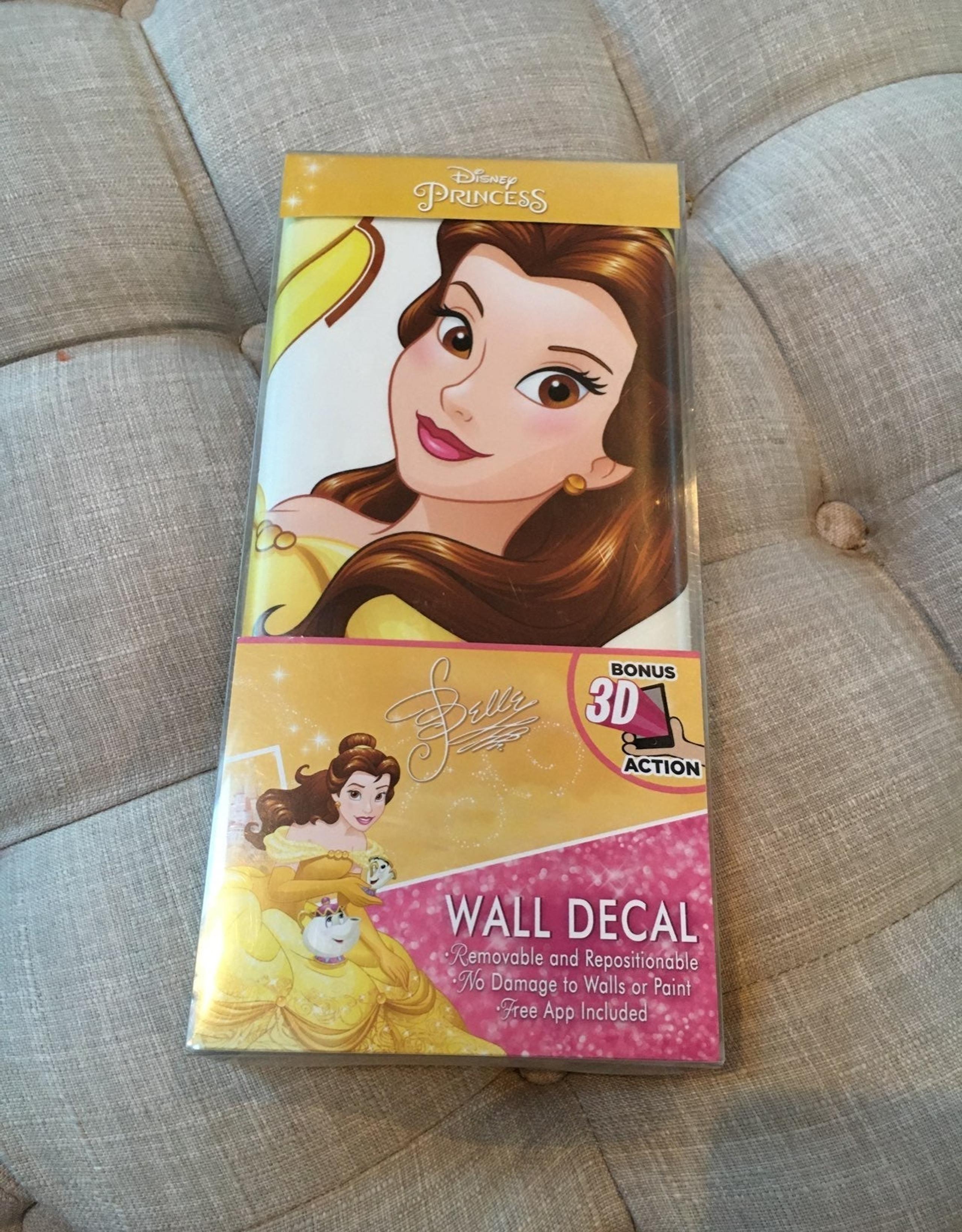 NIB Disney Princess Belle wall decal