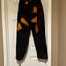 Vintage Machine Jeans Mens 31x34 Patchwork Suede Colorblock Y2K Baggy Skater 90s