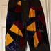 Vintage Machine Jeans Mens 31x34 Patchwork Suede Colorblock Y2K Baggy Skater 90s