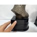 Bronze Eagle with wood base bookends Lot of 2 Vintage