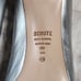 Schutz Metallic Leather Arlette Stiletto Heels Womens Size 8 High Heel Pumps