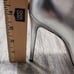 Schutz Metallic Leather Arlette Stiletto Heels Womens Size 8 High Heel Pumps