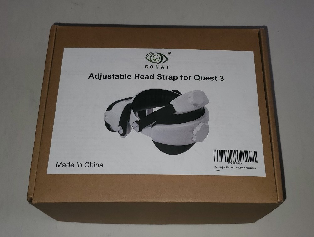 Gonat Design Comfortable Head Strap Compatible With Quest 3