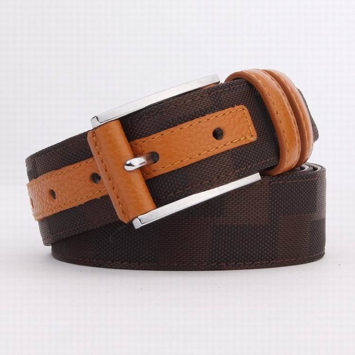 Leather and Canvas Men Belt (SR-13041A)