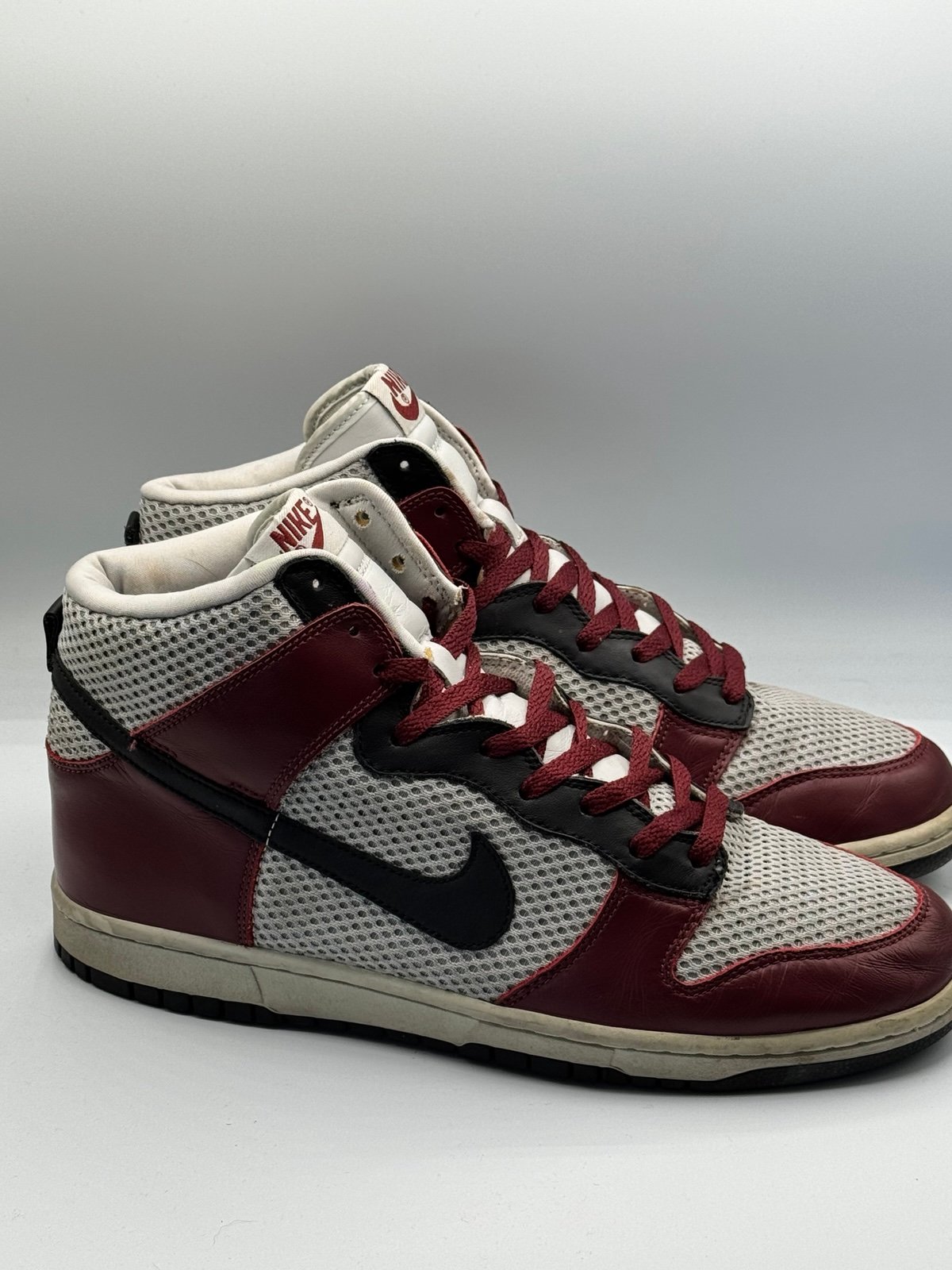 Nike Dunk High Premium Redwood Black Gray Men's Sneakers Sz. 11 2004 AUTHENTIC