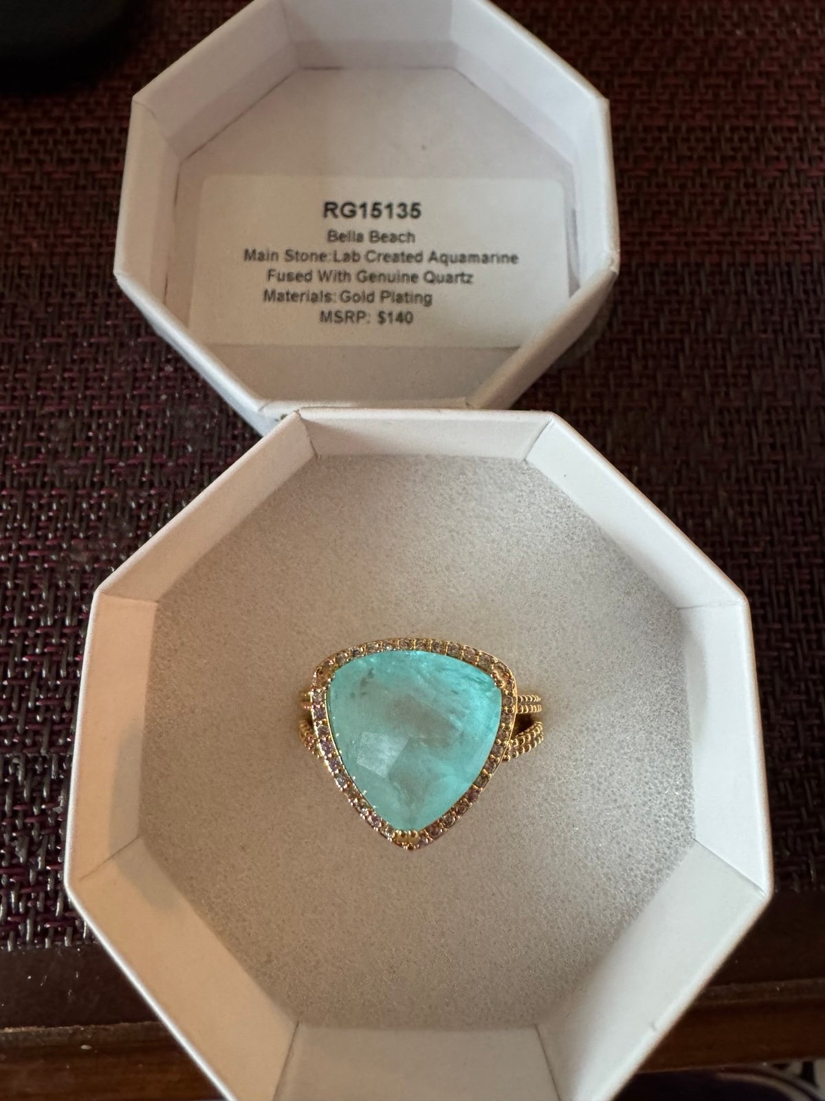 Bomb party resort wear ring size 9