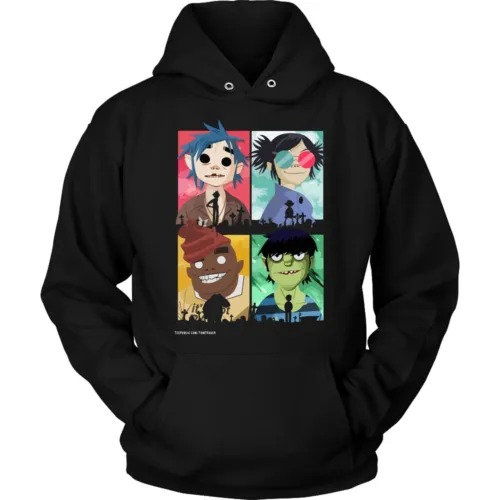 Humanz Gorillaz Hoodies Collection