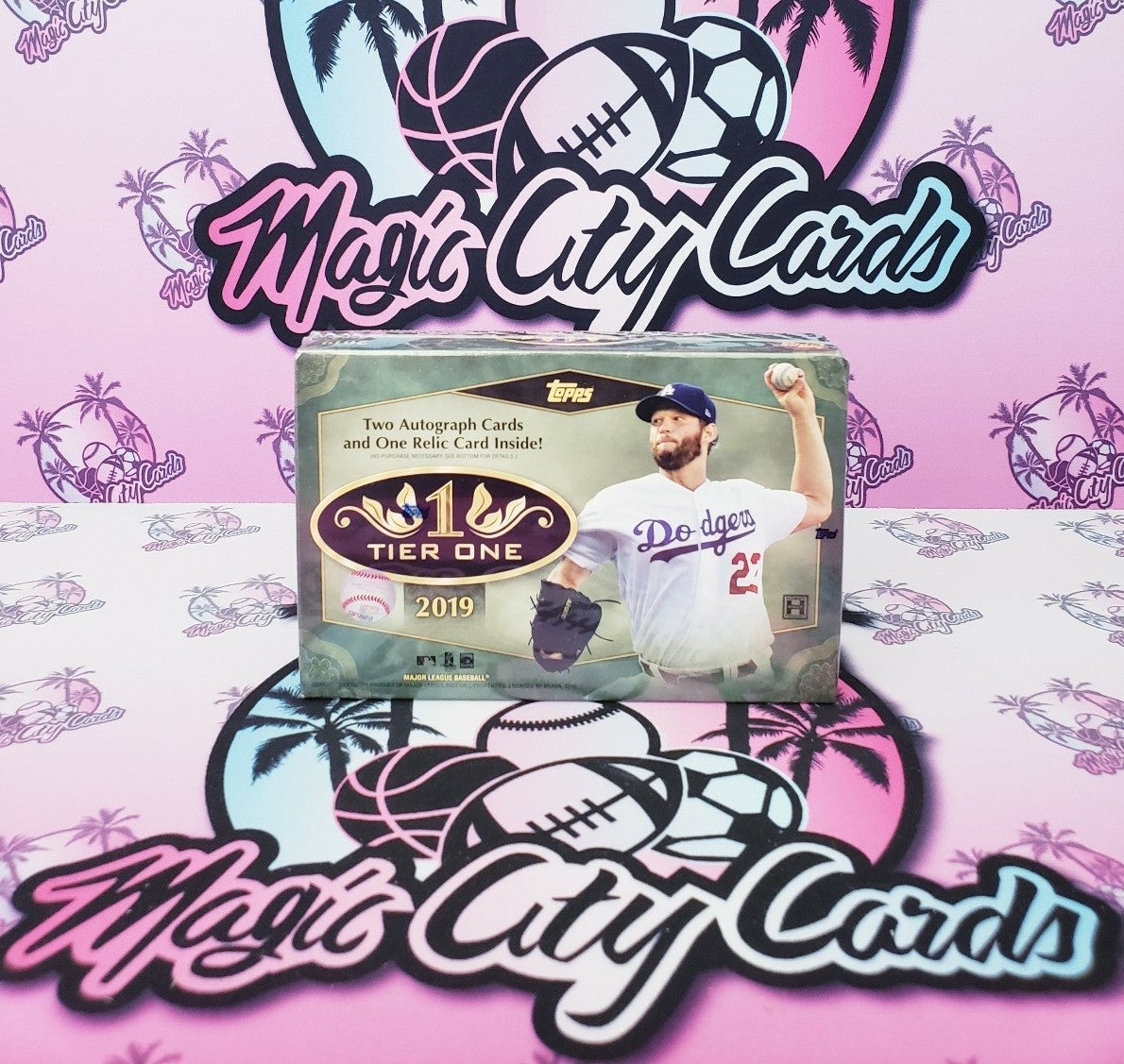 2019 Topps Tier One Baseball Factory Sealed Hobby Box