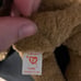 Rare Curly Ty beanie baby with tag errors