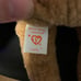 Rare Curly Ty beanie baby with tag errors