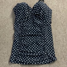 Brand New Torrid Womans Swim 5x Black Skulls Padded Adjustable Top Only 88
