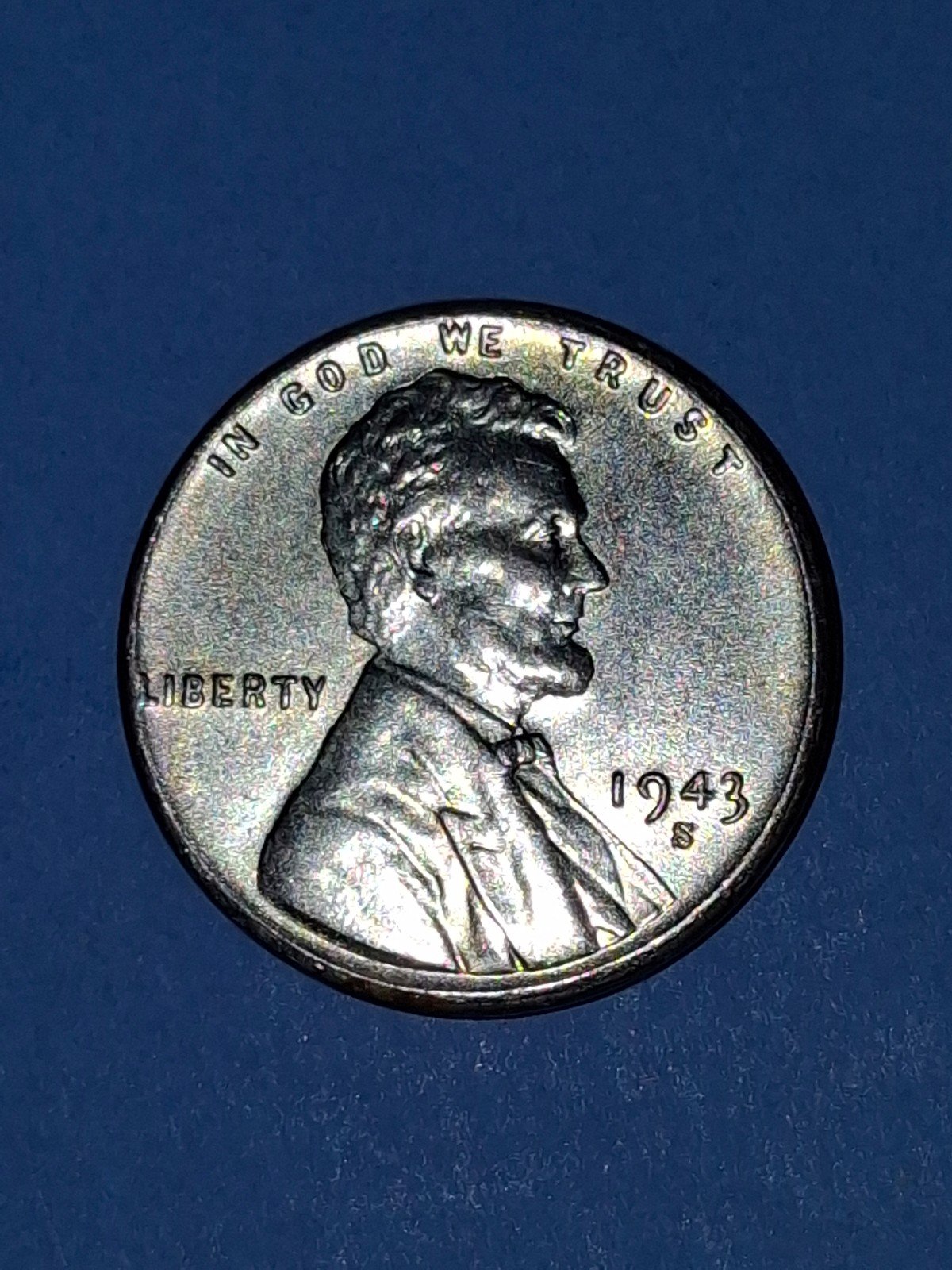 Penny 1943 s vintage coin