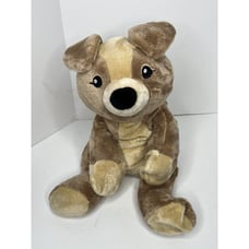 HUGIMALS Charlie The Puppy 4.5# Large Weighted Stuffed Animal Stress Relief EUC