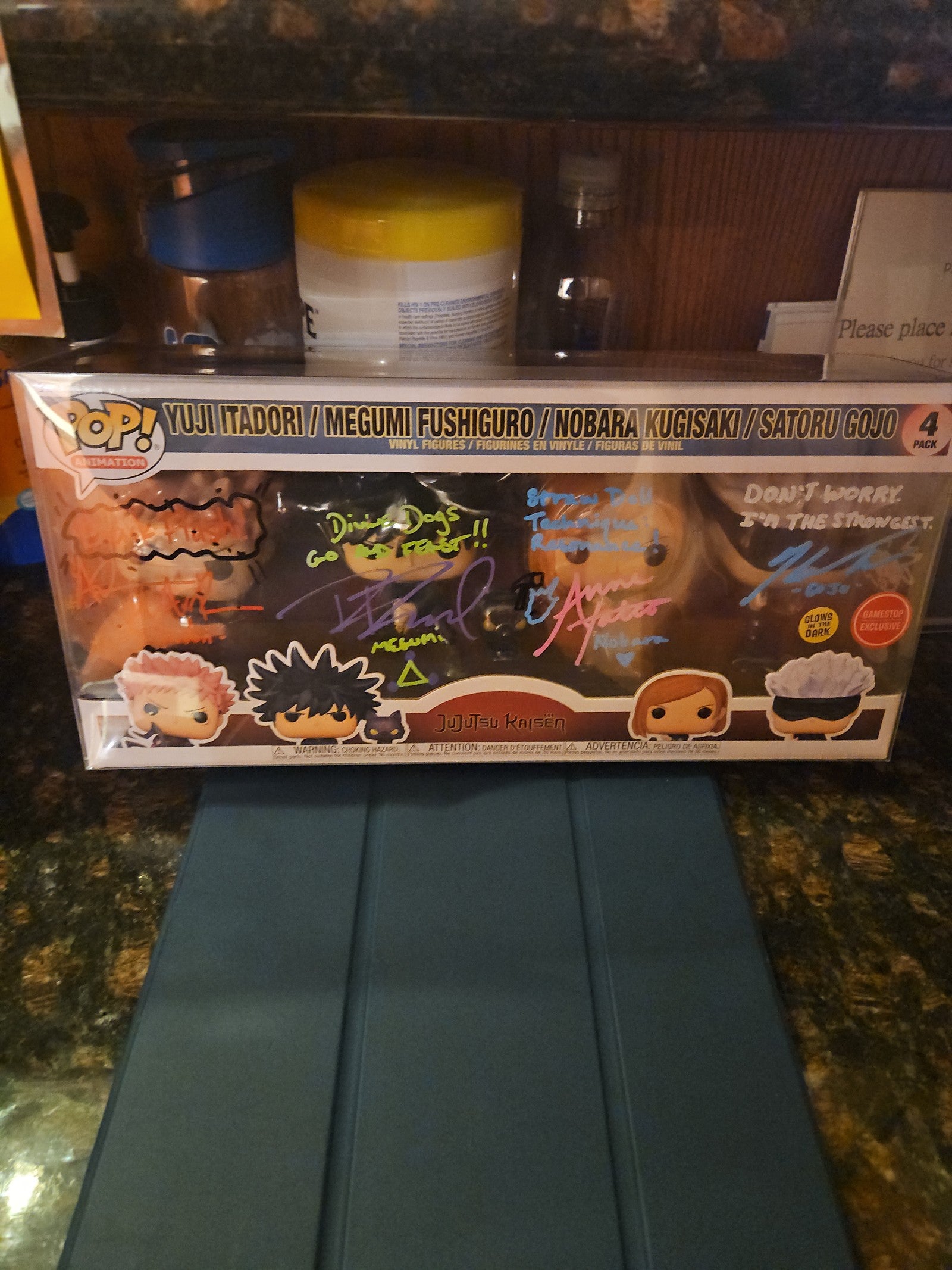 Jjk 4 pack signed.