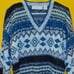 VTG 90's Michael Gerald V-neck long sleeve sweater