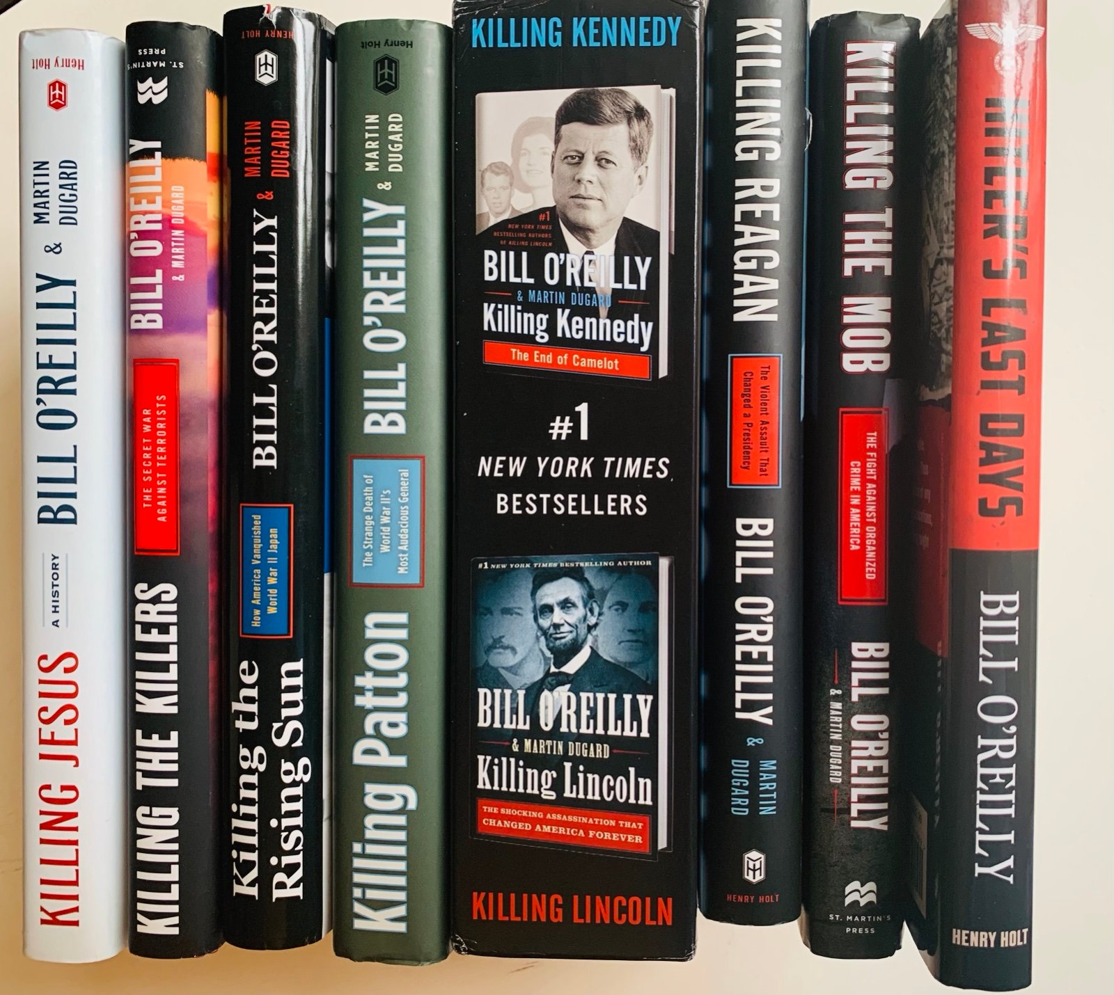 Bill O’Reilly Killing Series Lot of 8 plus Hitler’s Last Days