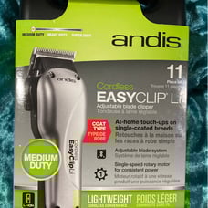 Andis Cordless Easyclip Li Dog Clippers