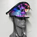 Purple Captain Jewelry Feather Party Top Hat