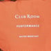 NEW Club Room Men's Parka with a Faux Fur-Hood Jacket Orange