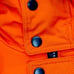 NEW Club Room Men's Parka with a Faux Fur-Hood Jacket Orange