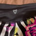 Betsey Johnson Active Cropped Leggings floral Stripes M