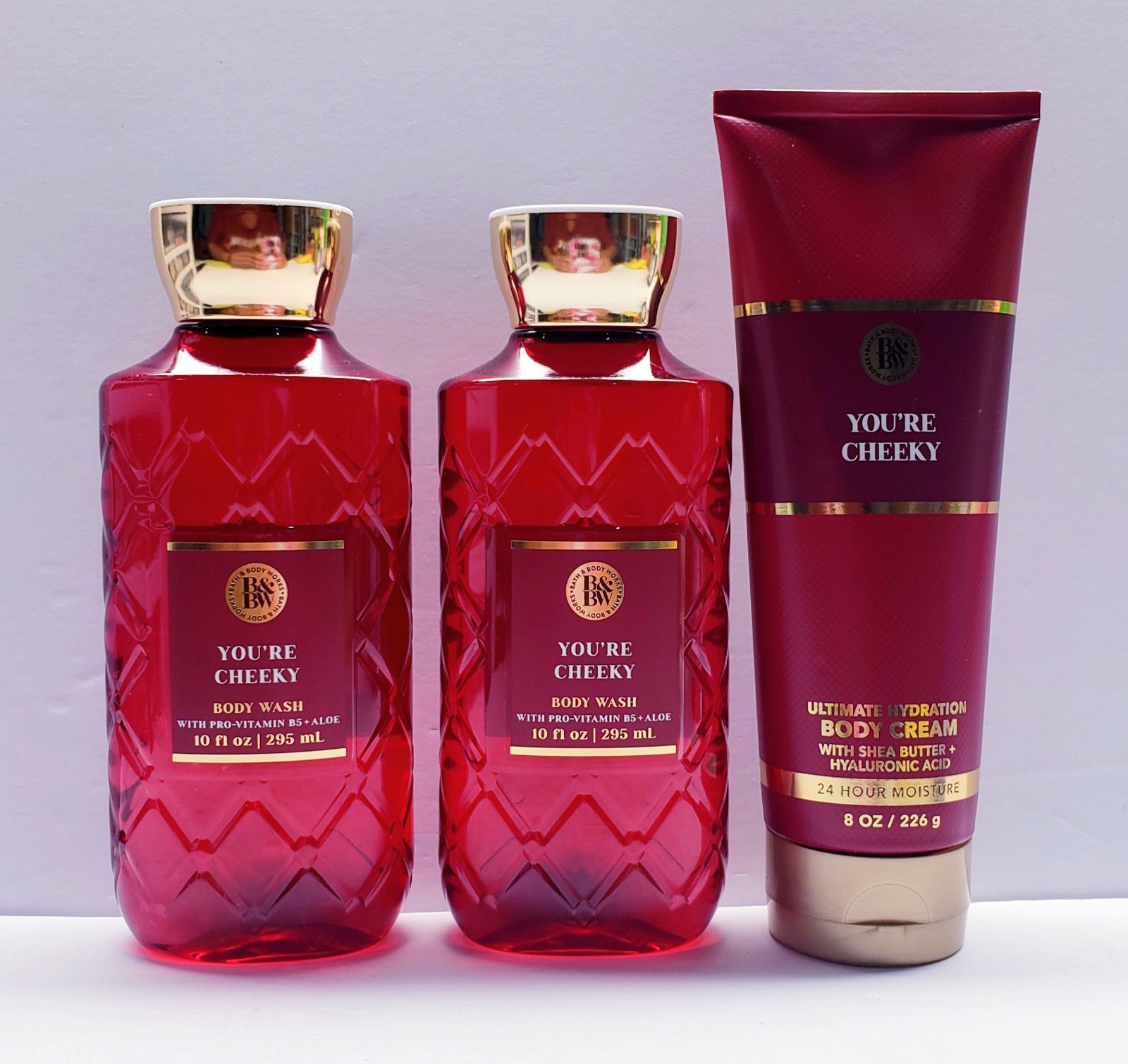 Bath & Body Works YOU'RE CHEEKY Shower gel (2) and Body Cream