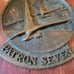 Orig WWII Black Falcons VP-7 Patron Seven Fighter Squadron Cast Iron Unit Plaque