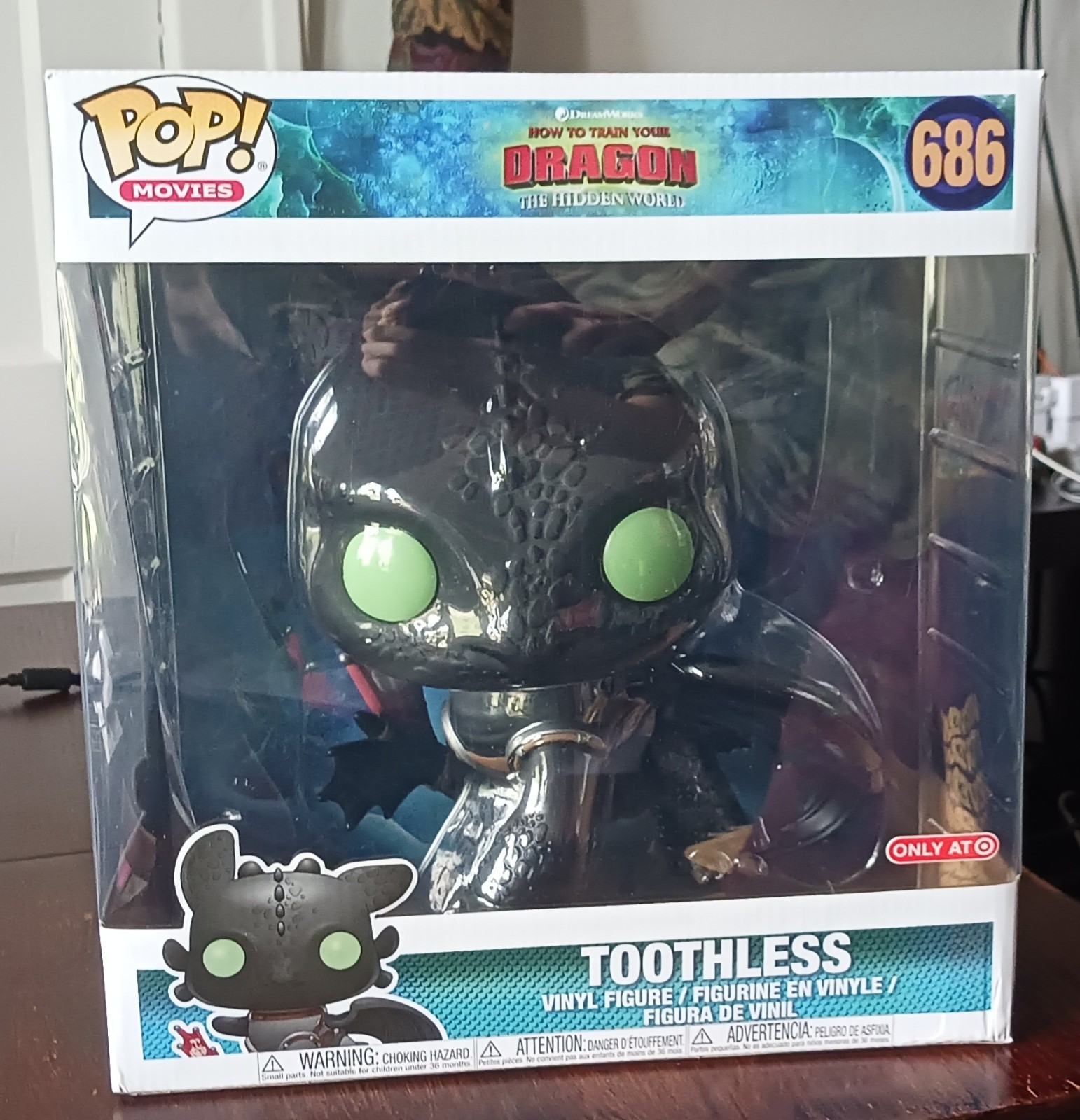 Toothless 10in Funko Pop #686