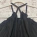 Ramy Brook Deanna Smocked Hatler Midi Dress in Black