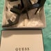 Metallic guess heels