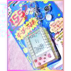 VTG Tamagotchi Gameboy Eternal Luck 155 Handheld Toy Tetris 1990's Japan WORKS