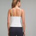 Lululemon Align High Neck Cami Tank Top size 8 White WHT