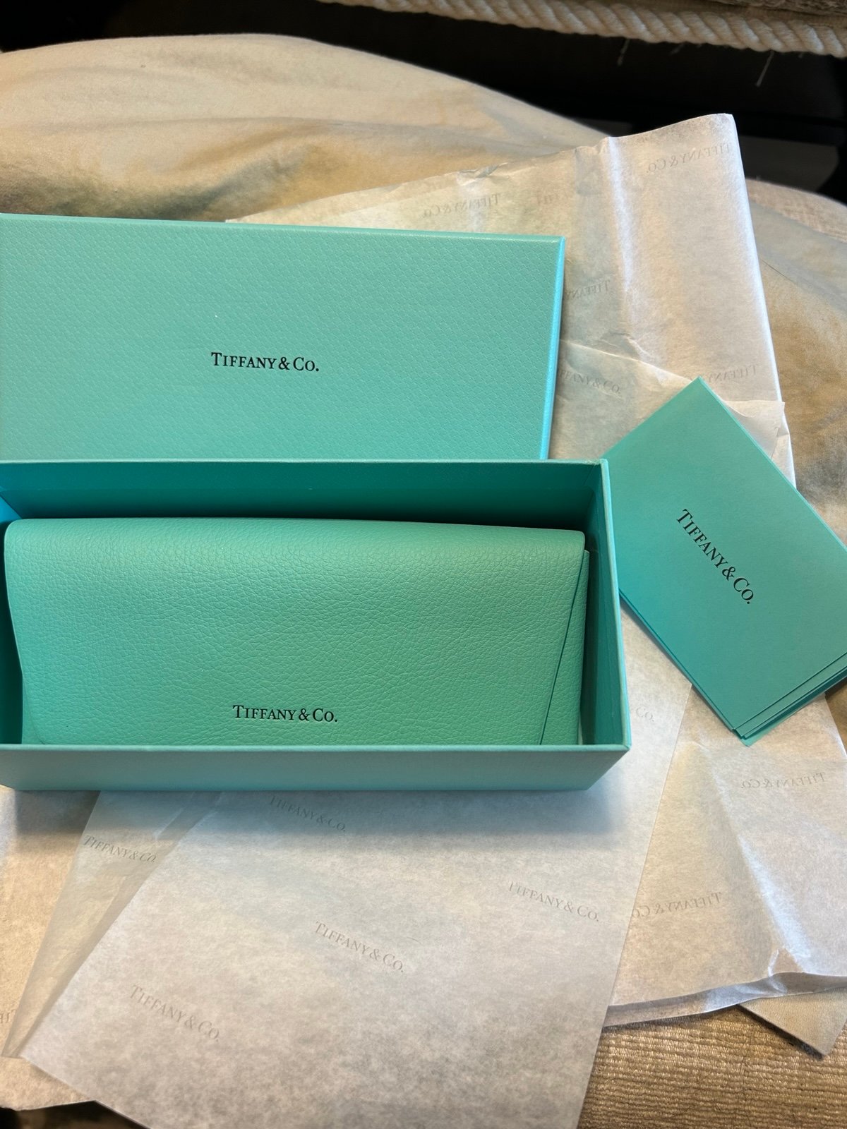 Tiffany & Co. Eye glass case