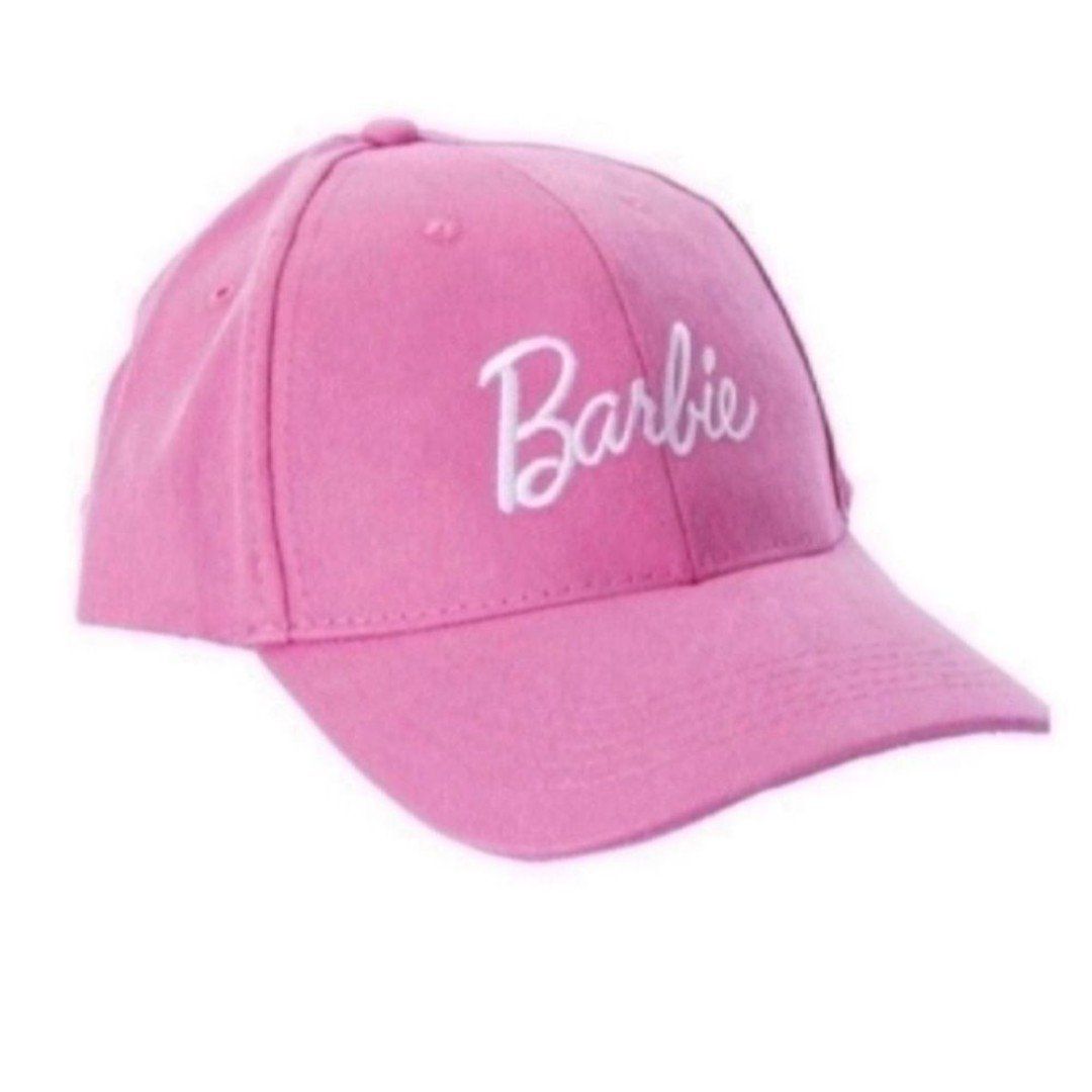 NWT Barbie Women's Pink and White Hat Brand New Never Used!