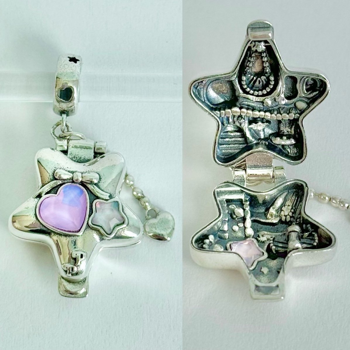 Polly Pocket Fairy Fantasy Pollys Fairy Glade Sterling silver charm for bracelet