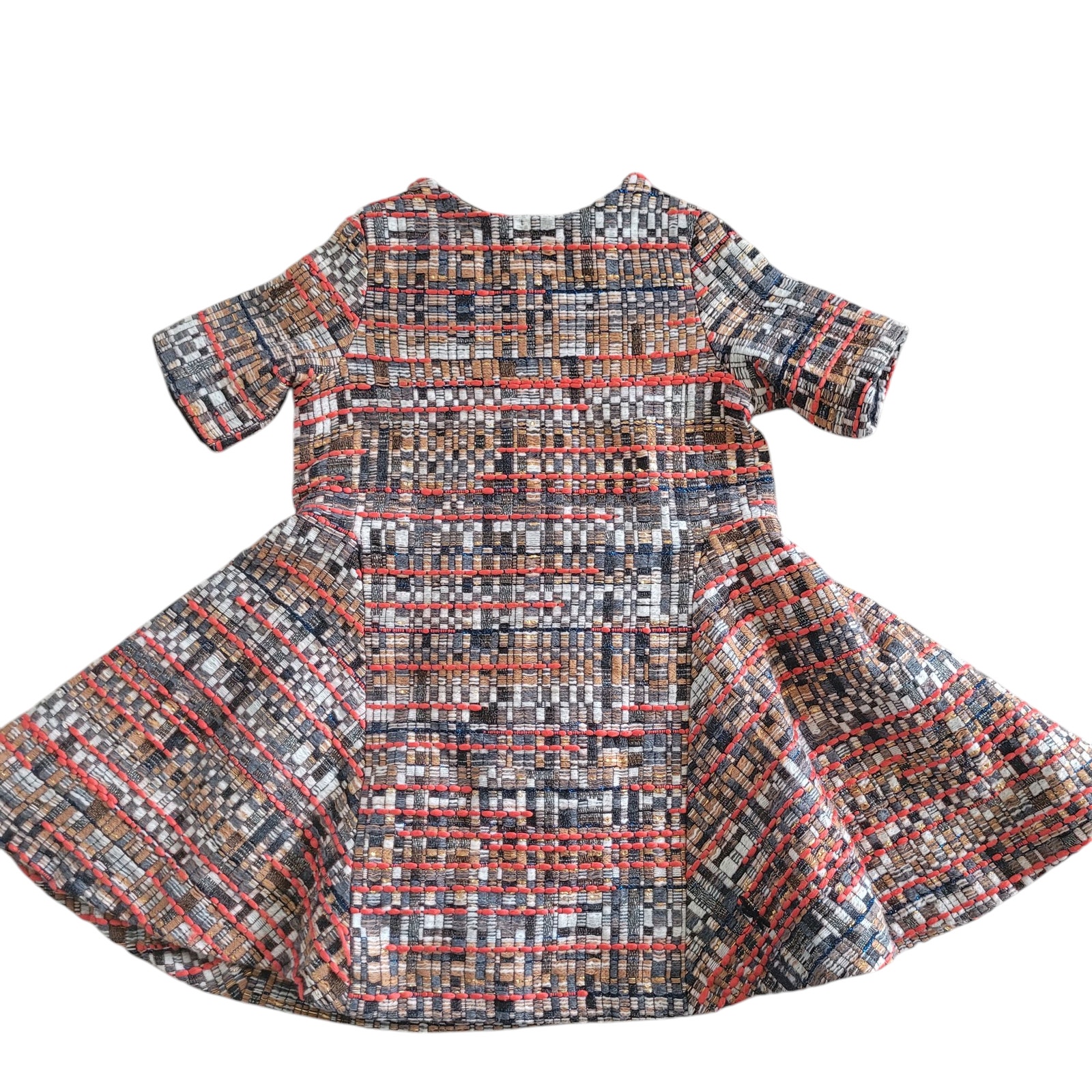 Bleu Comme Gris Paris Tweed Dress