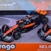 New BBurago MCL60 1:43 McLaren F1 Diecast #4 #81 Lando Norris & Oscar Piastri