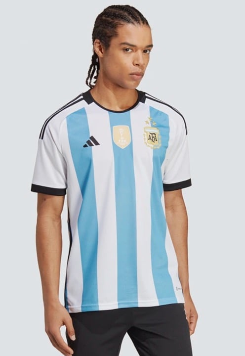 ADIDAS Argentina 22 Winners Home Jersey MEDIUM New