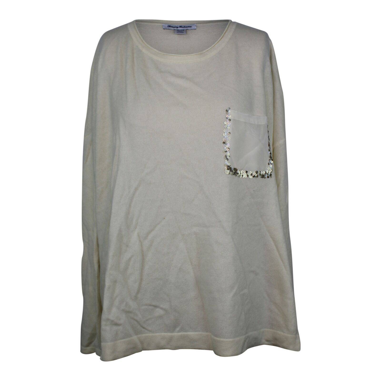 Tommy Bahama Serena Sequin Sweater sz XL