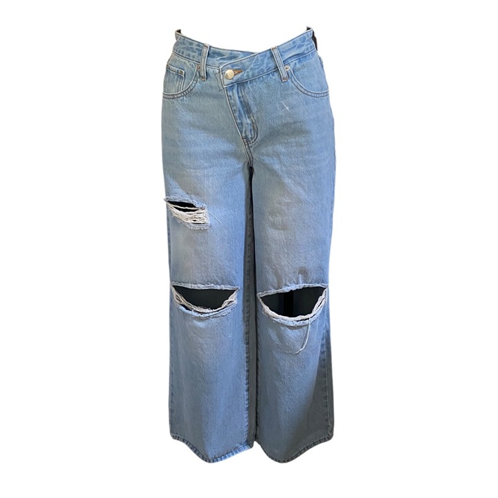 Wide Leg Denim Jeans Size 26